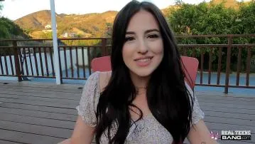 Real teens aubree valentines first porn casting