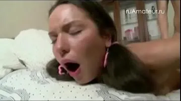 Russian teens first-time anal